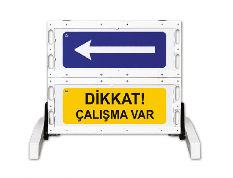 Latlanır Uyarı Levhalı Bariyer 12501 FB R