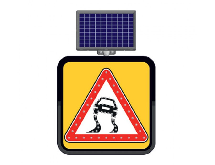 Solar Ledli Yol Bakım Levhaları 11800-32 FL