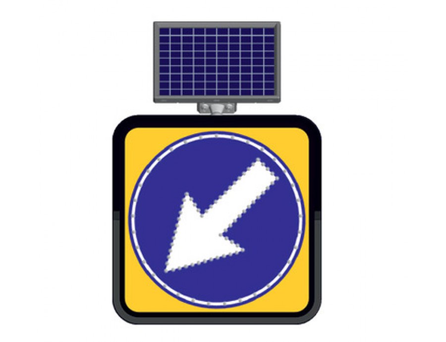 Solar Ledli Yol Bakım Levhaları 11832 FL 11831 FL