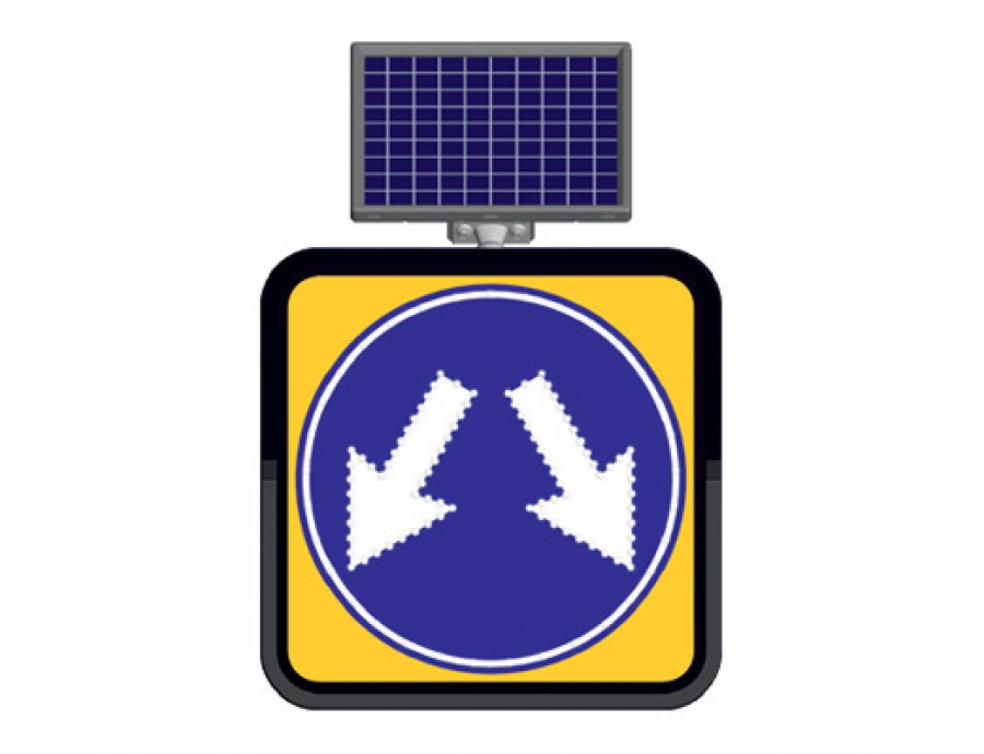 Solar Ledli Yol Bakım Levhaları 11833 FL