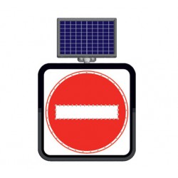 Solar Flaşörlü Ledli Trafik Levhaları 11800-37 FL
