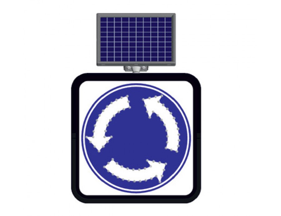 Solar Flaşörlü Ledli Trafik Levhaları 11849 FL
