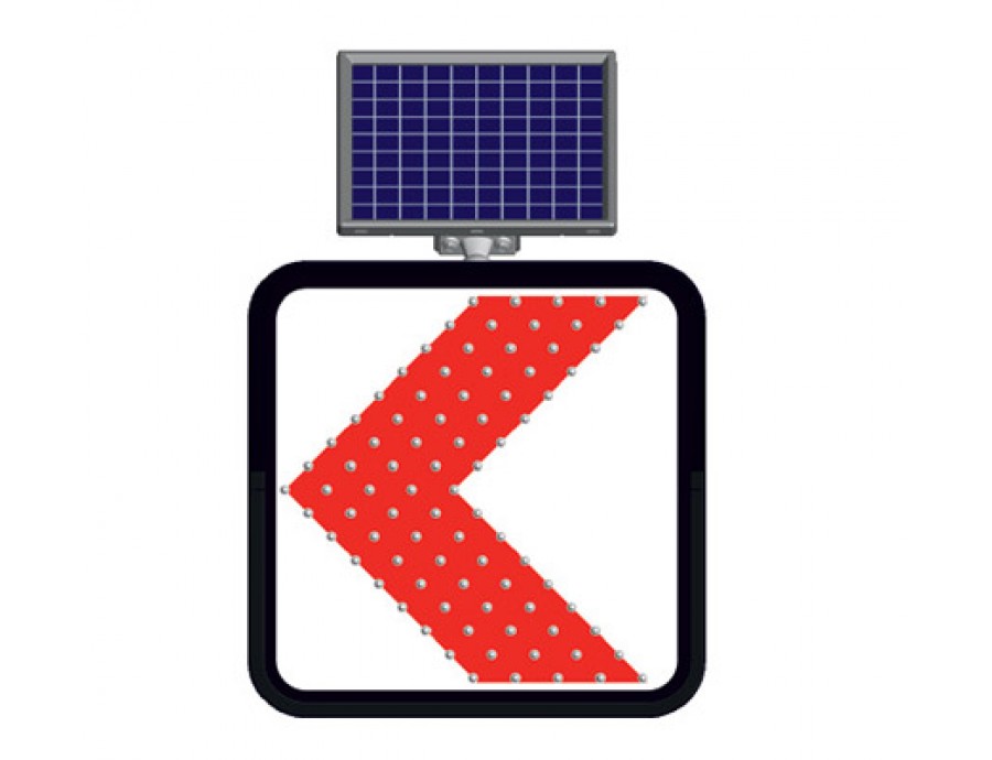 Solar Flaşörlü Ledli Trafik Levhaları 11834 FL