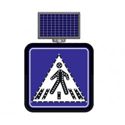 Solar Flaşörlü Ledli Trafik Levhaları 11838 FL