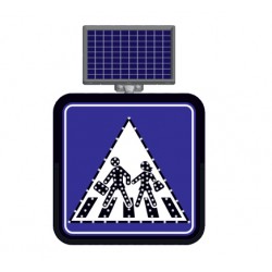 Solar Flaşörlü Ledli Trafik Levhaları 11841 FL