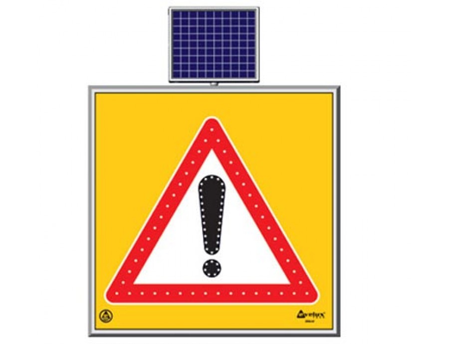 Solar Ledli Yol Bakım Levhaları 11764 S-LD