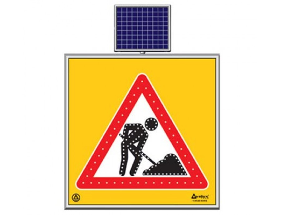 Solar Ledli Yol Bakım Levhaları 11730 S-LD
