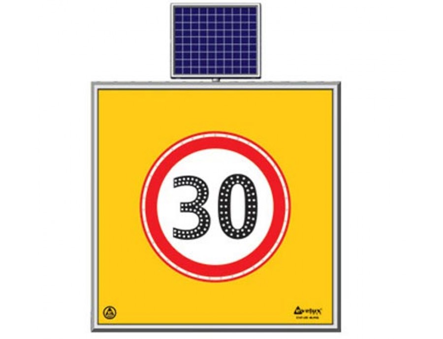 Solar Ledli Yol Bakım Levhaları 11738 S-LD