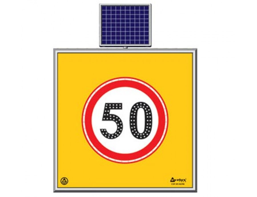 Solar Ledli Yol Bakım Levhaları 11736 S-LD