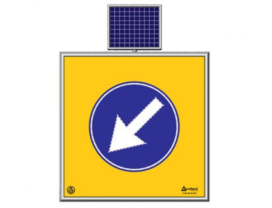 Solar Ledli Yol Bakım Levhaları 11740 S-LD