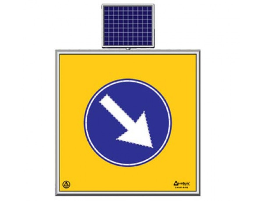 Solar Ledli Yol Bakım Levhaları 11742 S-LD