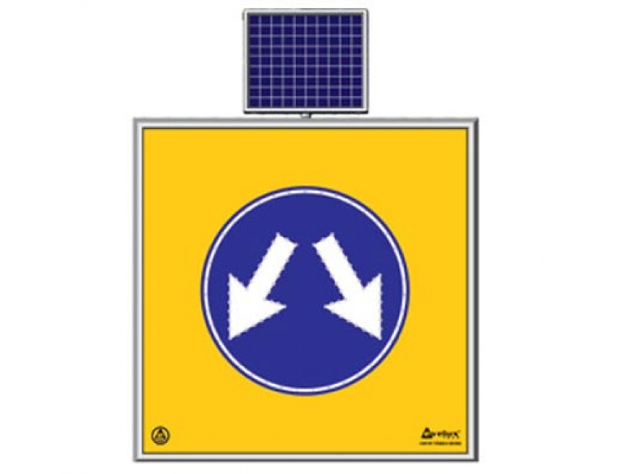 Solar Ledli Yol Bakım Levhaları 11744 S-LD