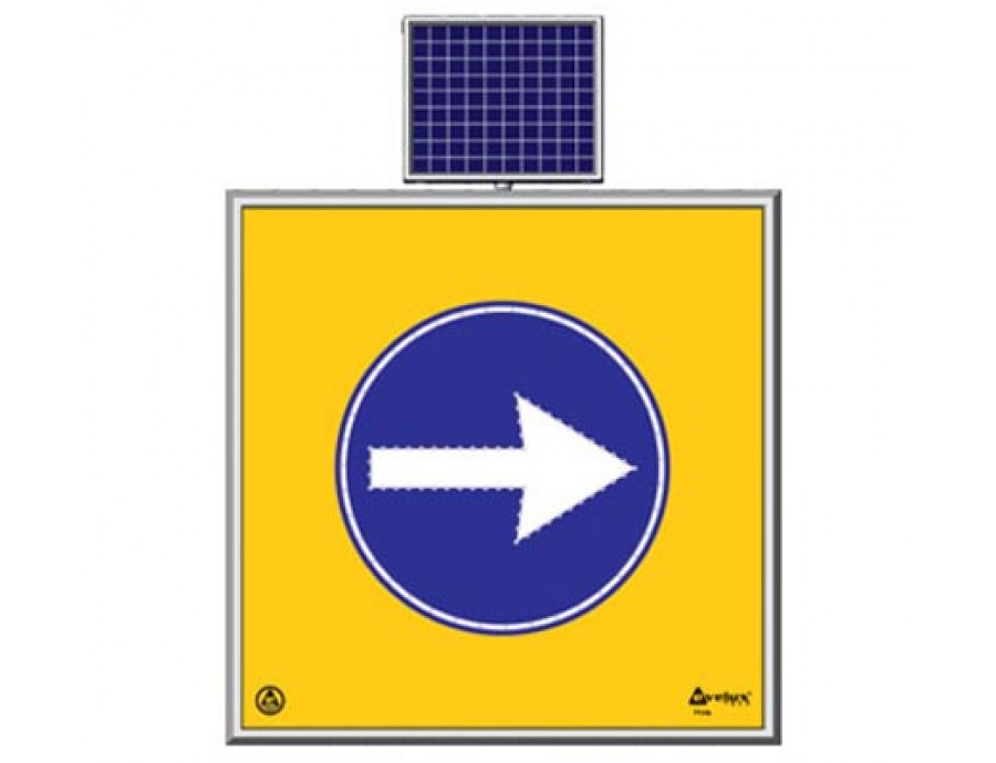 Solar Ledli Yol Bakım Levhaları 11748 S-LD