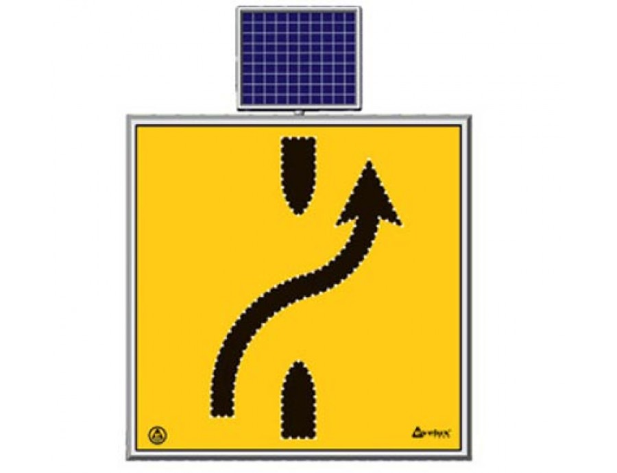 Solar Ledli Yol Bakım Levhaları 11722 S-LD