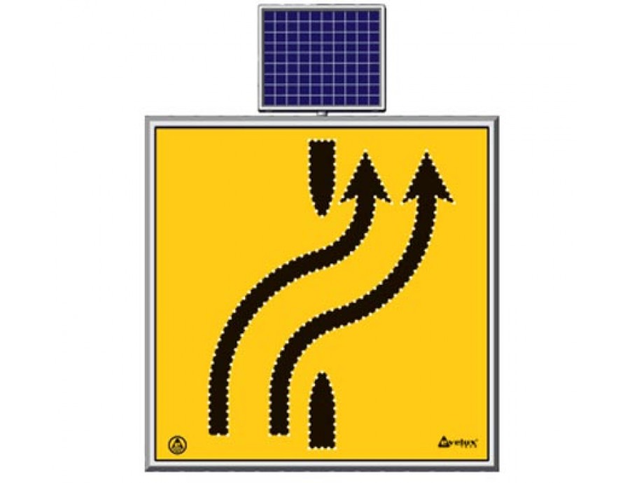 Solar Ledli Yol Bakım Levhaları 11728 S-LD