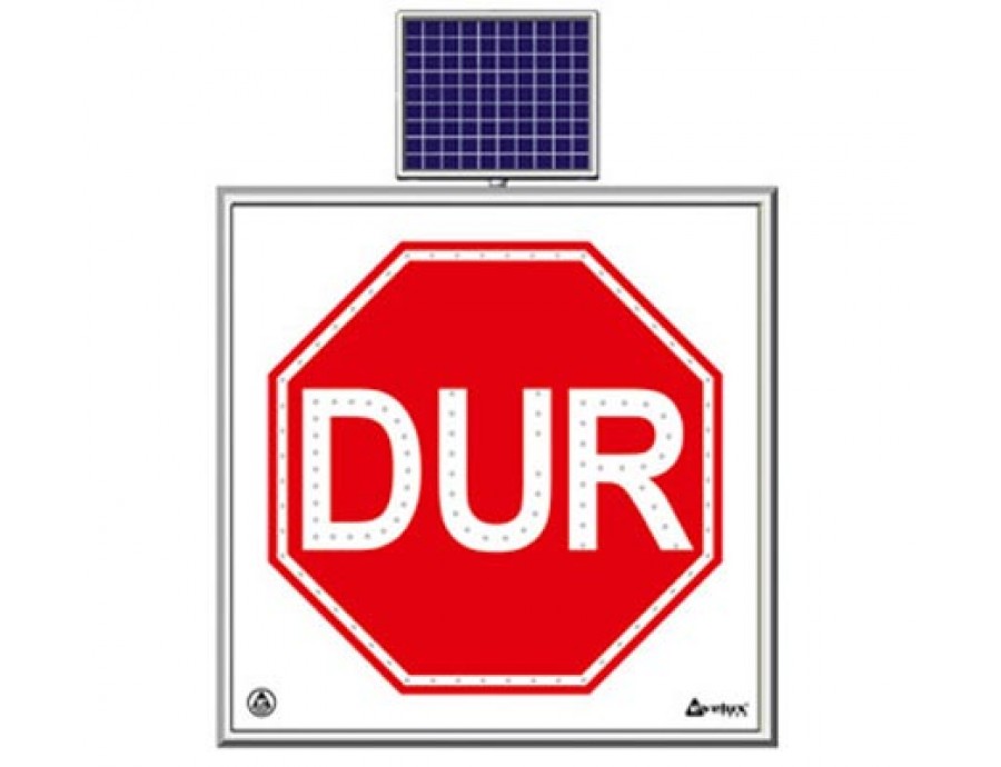 Solar Ledli Yol Bakım Levhaları 11778 S-LD
