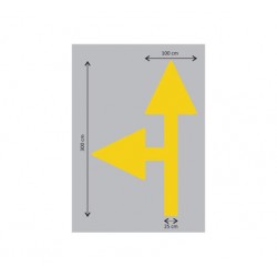 Yapışkanlı Zemin Uyarı İşaretleri PL 5017 - S