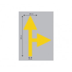 Yapışkanlı Zemin Uyarı İşaretleri PL 5018 - S